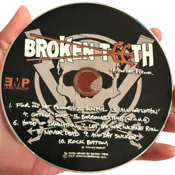 Broken Teeth 4 on the Floor CD Album Punk Hardcore EMP Label Group - Picture 12 of 13